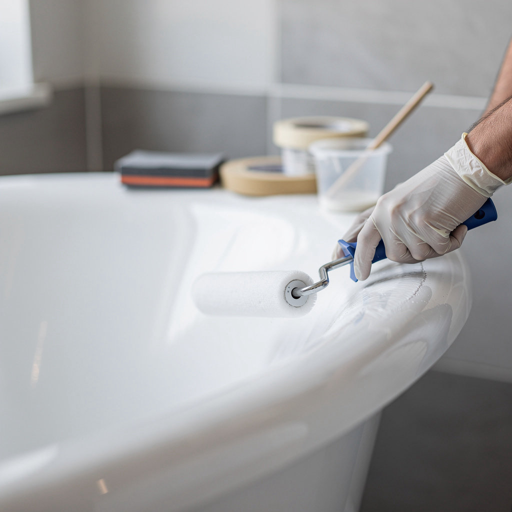Bathcrest of Santa Barbara County & Crestline Refinishing professional tub refinishing service, a cost-effective alternative to full bathtub replacement